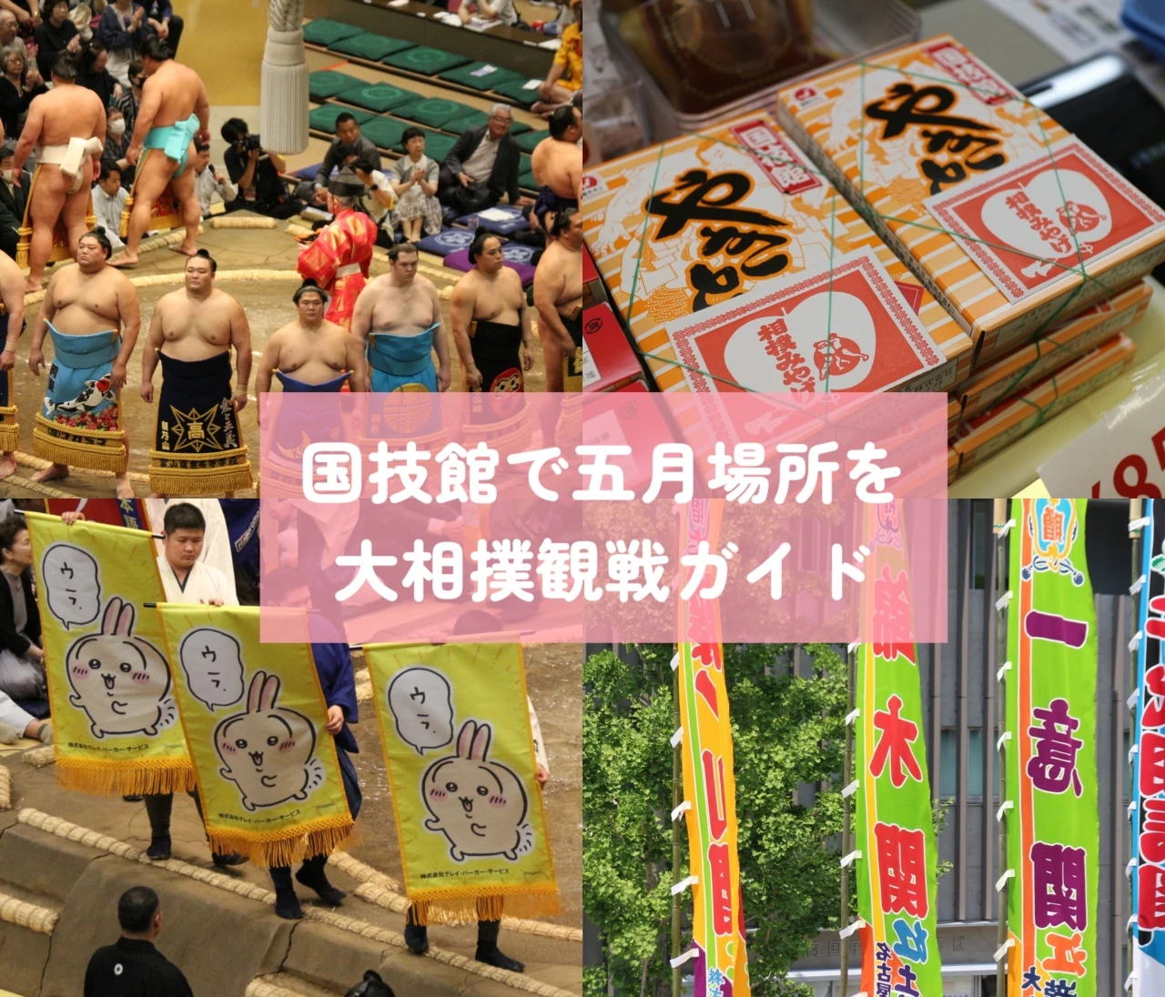 初めての大相撲観戦女子レポ♡五月場所で見た両国国技館の見どころ＆お土産完全ガイド