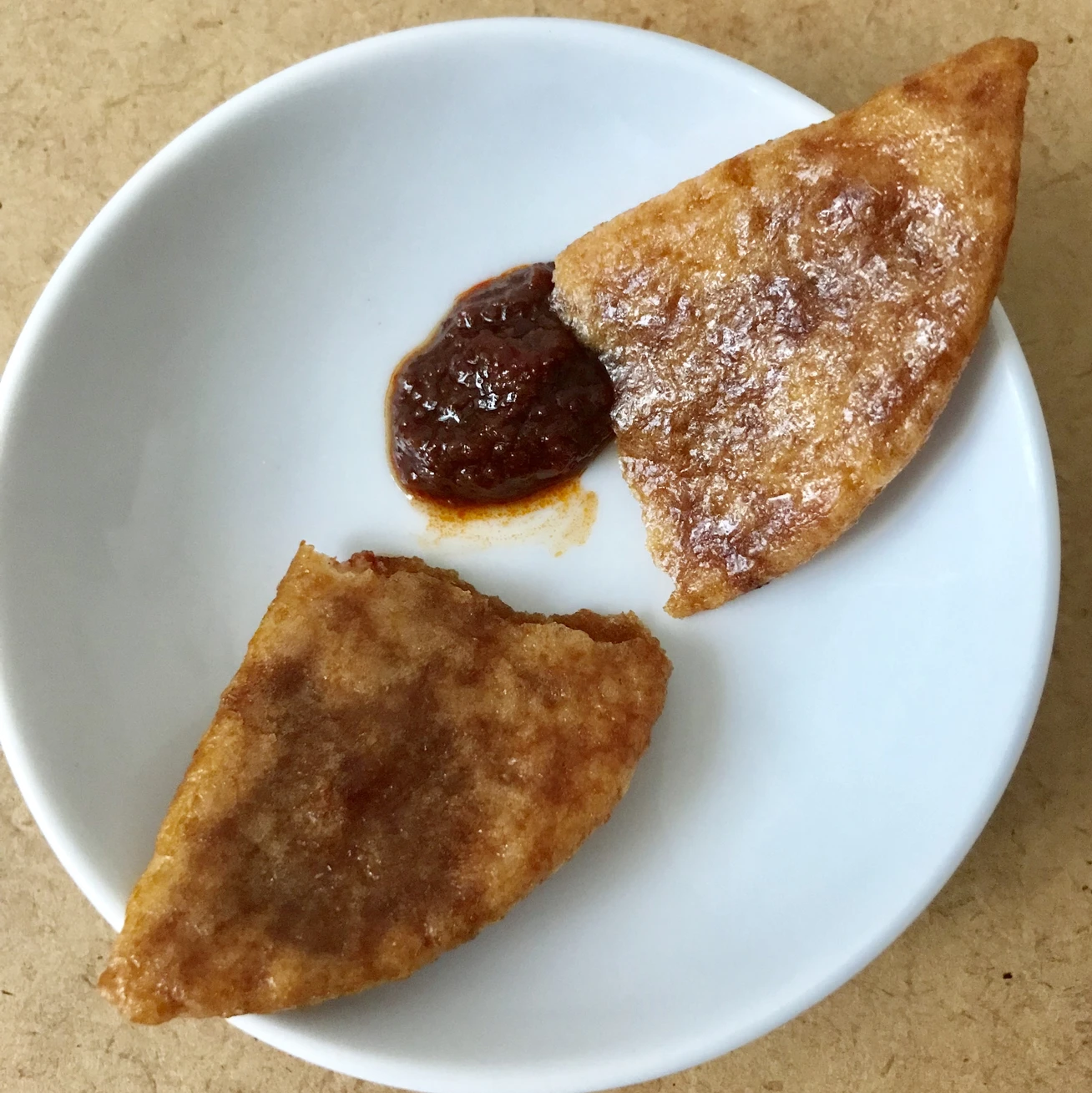 餃子ぬれせんべい¥257/カルディ コーヒーファーム