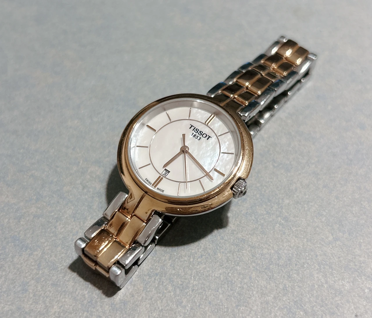 【私のおまもり時計】ゴールド×シルバーがポイント!TISSOTのフラミンゴ#ファッション部