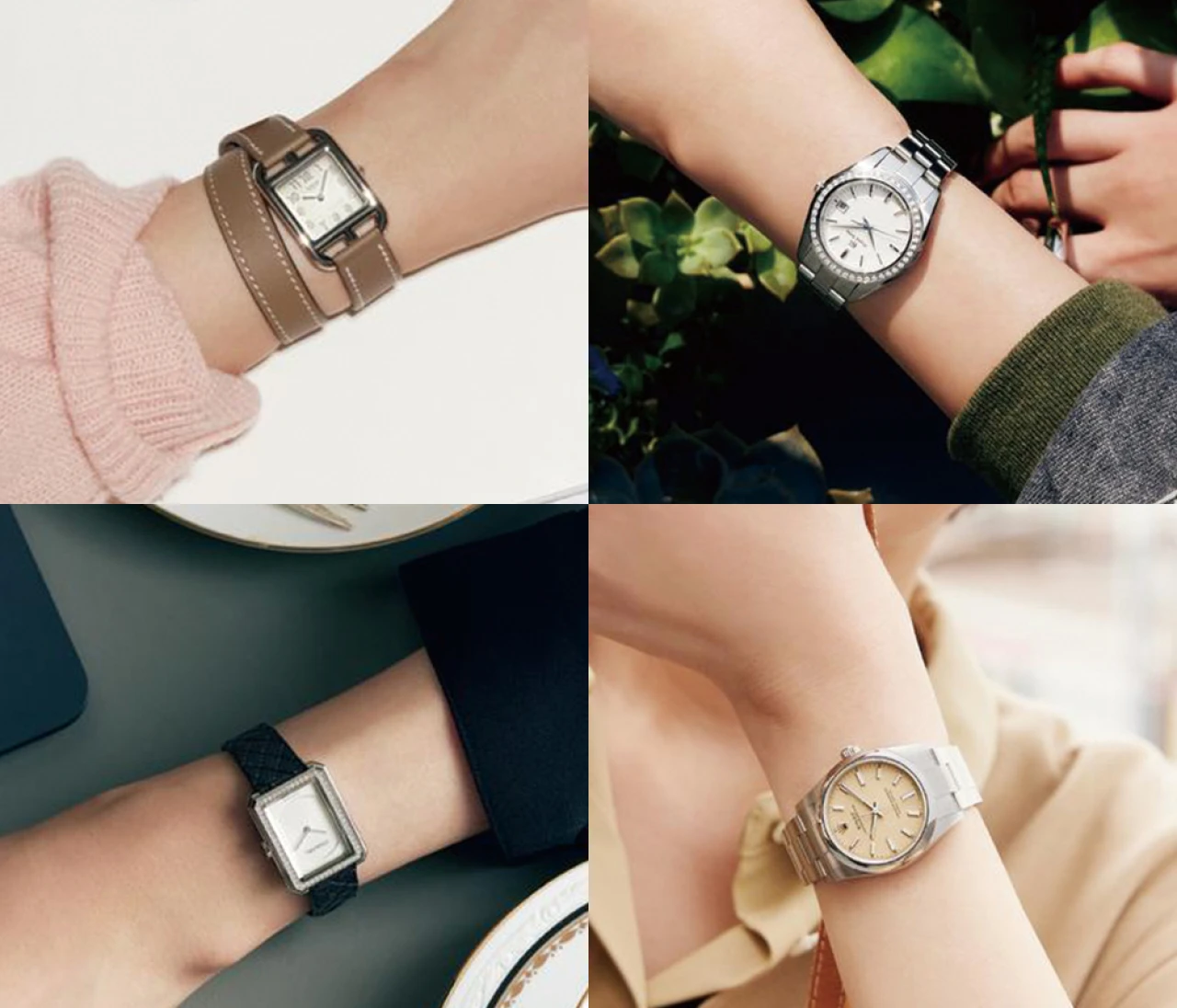 【働く大人の名品時計6選】カルティエ、シャネル、ロレックス…憧れブランドから一生愛せる腕時計を見つけて