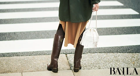 昔のロングブーツ、どれなら履いてOK? 古くさくならないには