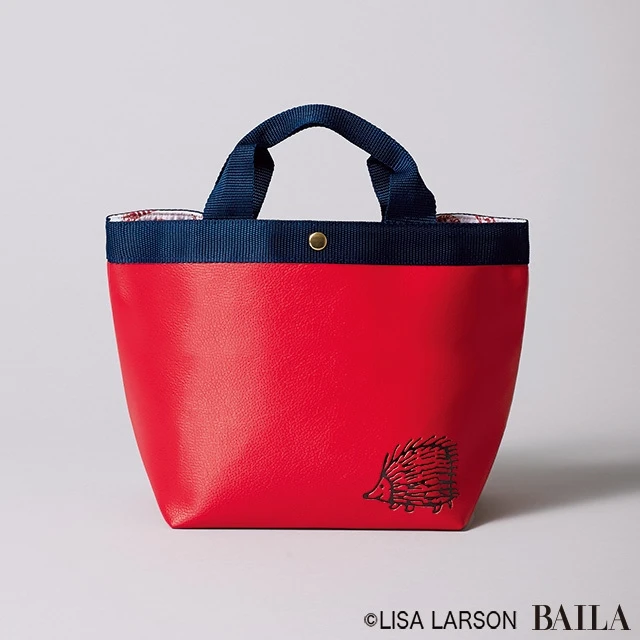 【はりねずみ動画】BAILA10月号特別付録は「リサ・ラーソン」のトートバッグ。ハリネズミくんも動画で共演!