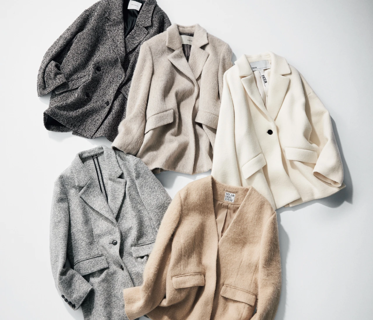 【ニュアンスカラー＆やわらか素材のアウター】秋から冬まで大活躍！「ちょい甘」ジャコット5選
