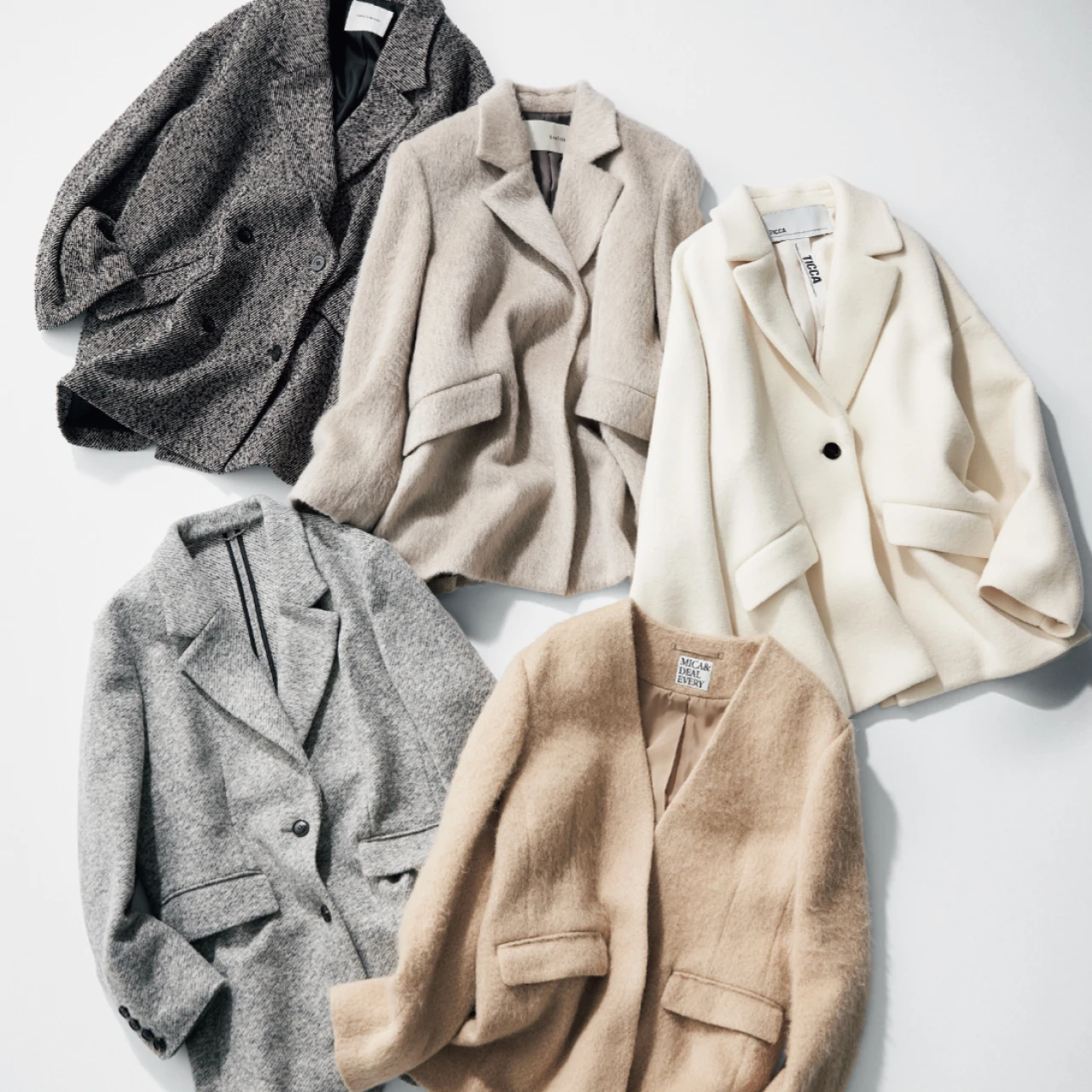 【ニュアンスカラー＆やわらか素材のアウター】秋から冬まで大活躍！「ちょい甘」ジャコット5選