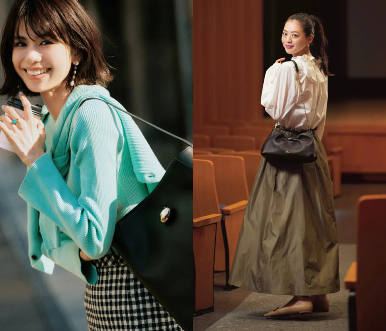 【2026年】アクティブ派 大人女子「ショルダーバッグコーデ」13選。オフィスカジュアルや休日、旅行まで使い勝手抜群のショルダーの着こなし。