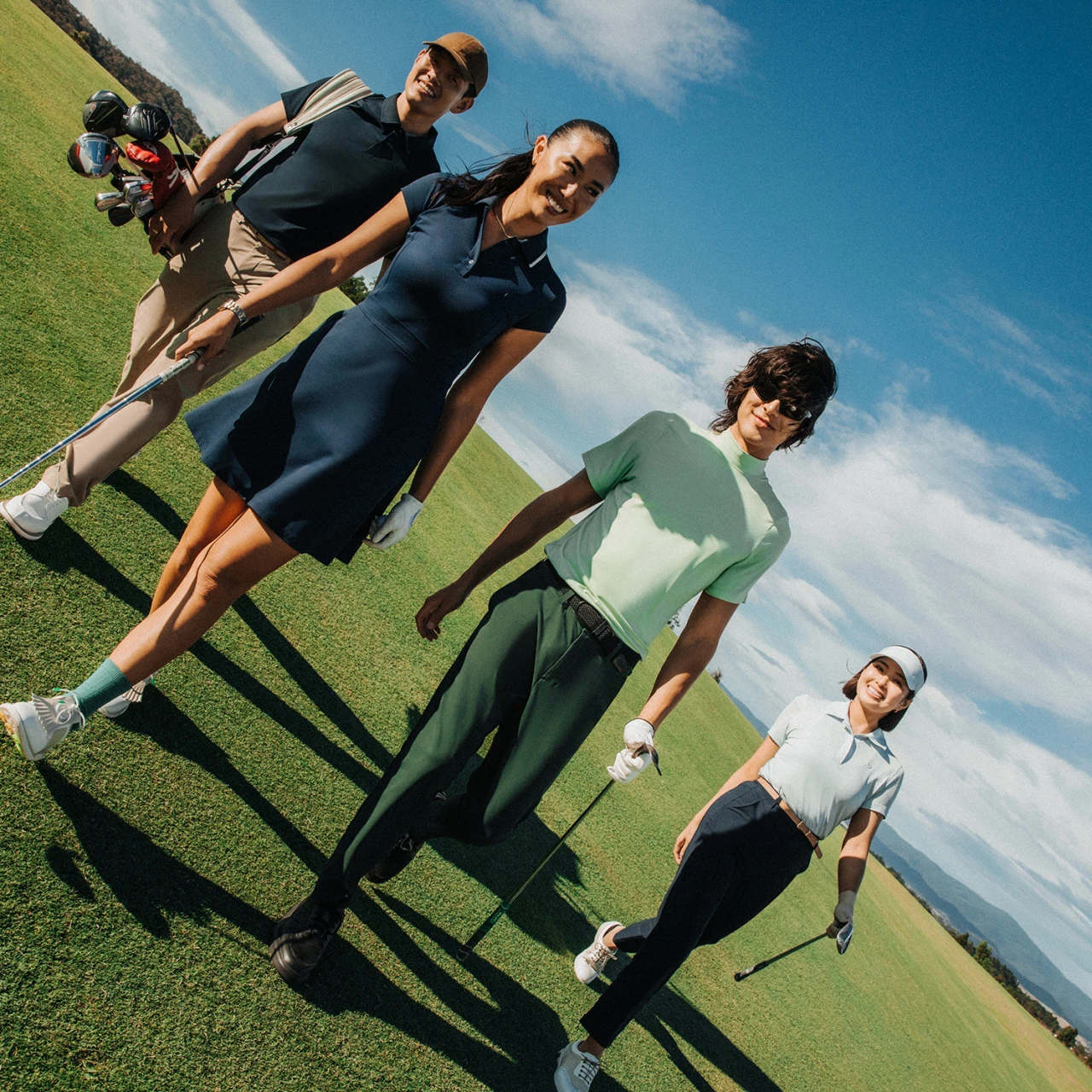 【ルルレモンのゴルフコレクション】快適なラウンドを叶える高機能アイテムが勢揃い