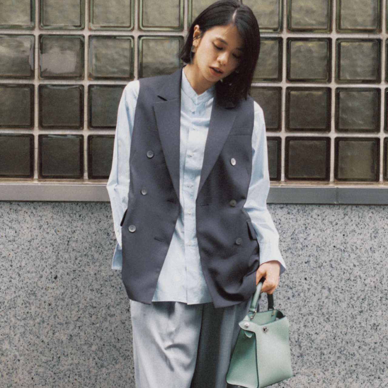 ジレ、ブラウス、きれい色…6月の旬な着こなし集合【BAILAの1週間コーデまとめ】