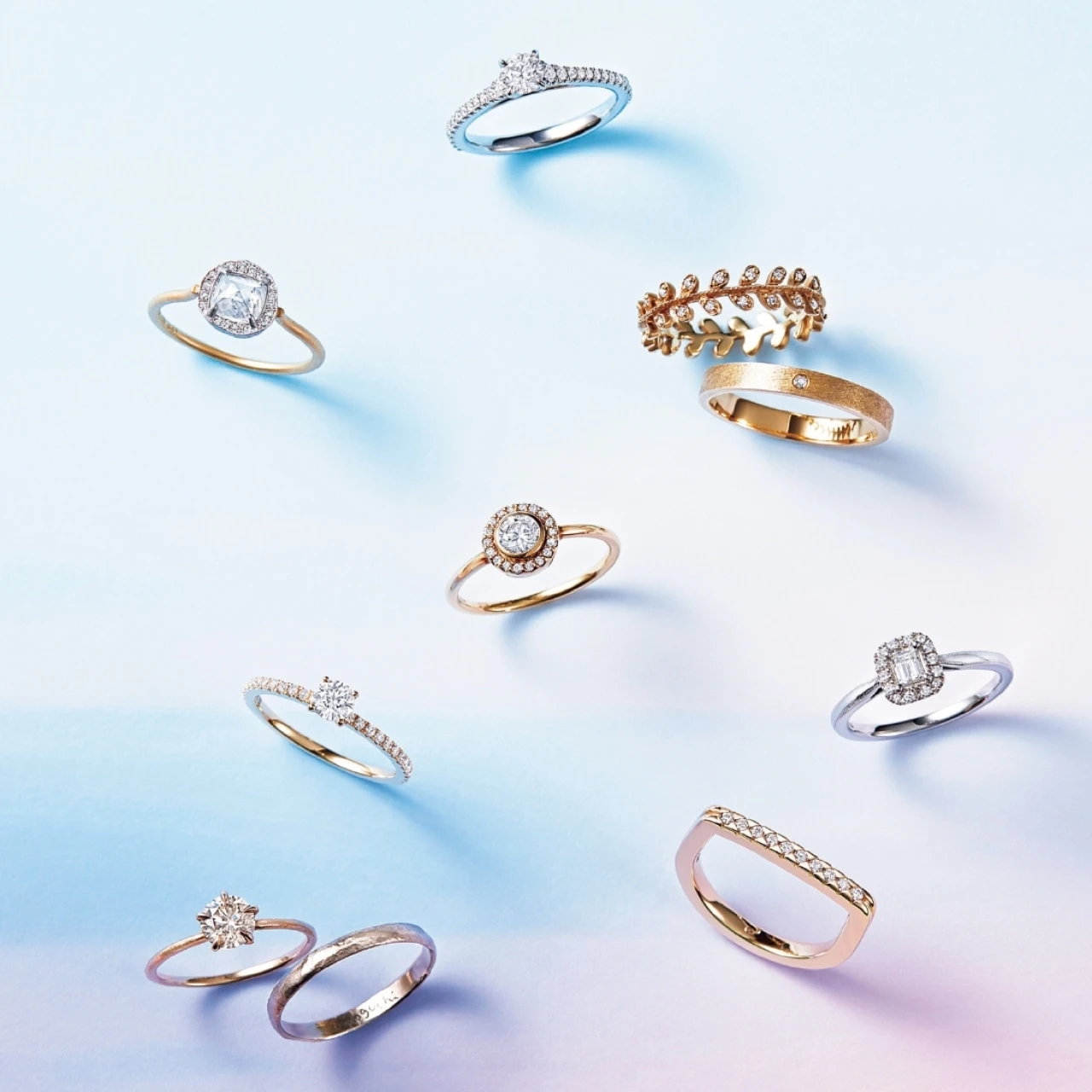 自分らしさを大切にする花嫁に選ばれるステディブランドのブライダルリング8選