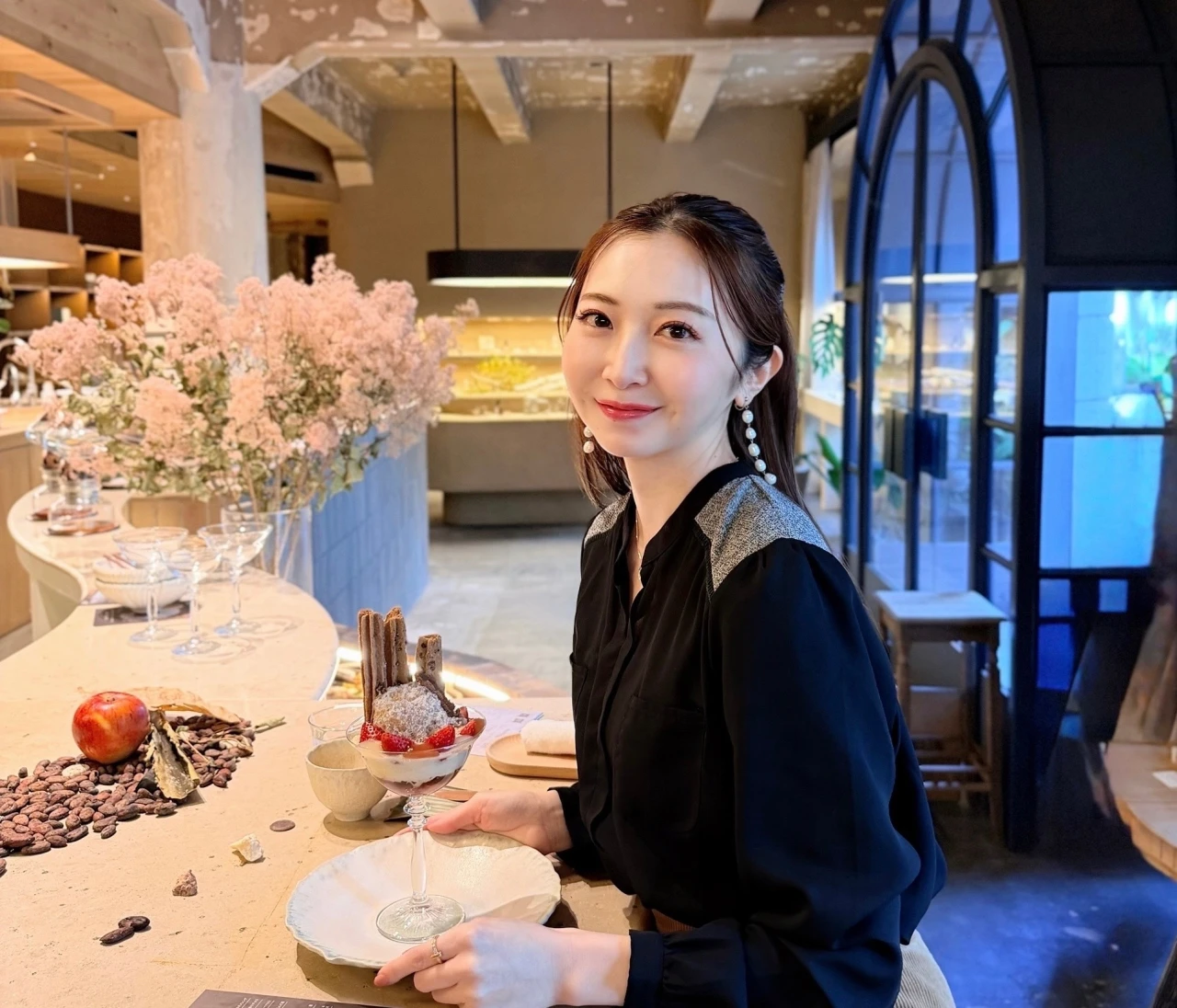 【日本橋・兜町】冬季限定。カカオ専門店「nib」で始まったいちごパフェ