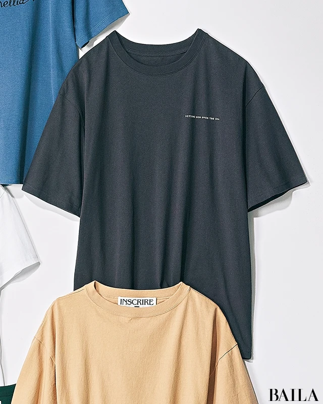 【辛め派・Tシャツ7選】大人スポーティTシャツでギャップのある女性らしさをアピール!