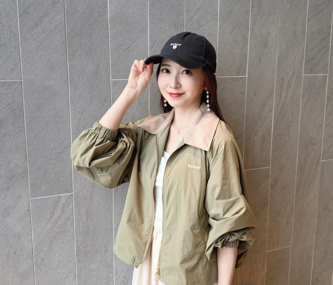 【バブアー】きれいめ派におすすめキャップ｜紫外線対策にも