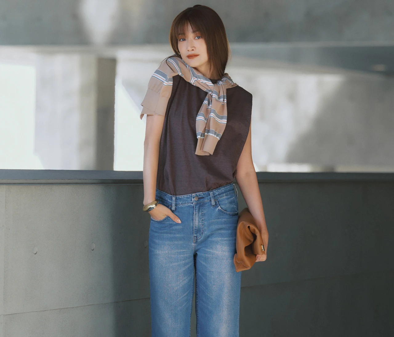 エディターのおすすめデニム！「ヘルシーデニム」の微フレアデニムがこの春夏活躍しそう♪