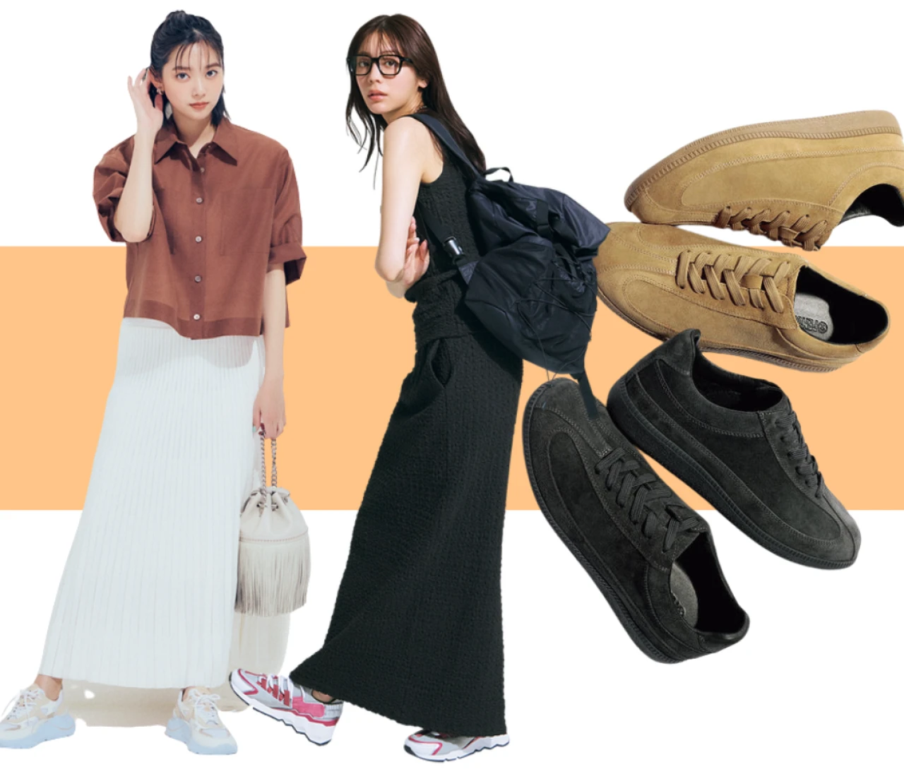 【夏】大人女子 スニーカーコーデ20選！猛暑の着こなしでも歩きやすさは確保したい！