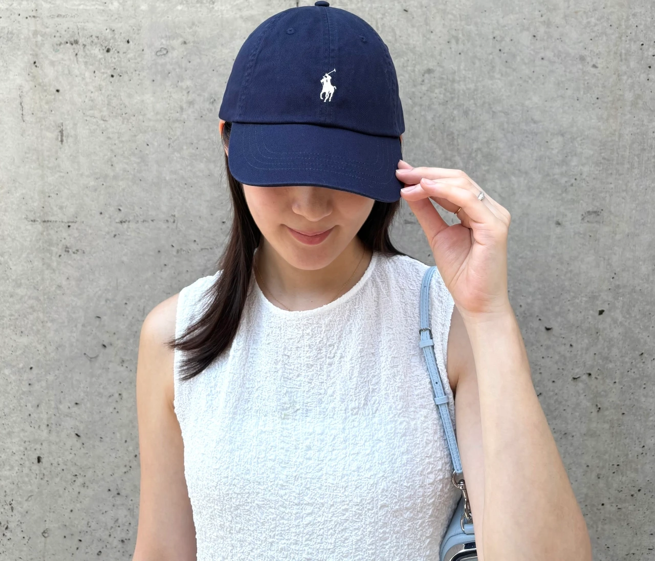 きれいめカジュアル派のキャップはPOLO RALPH LAURENが正解