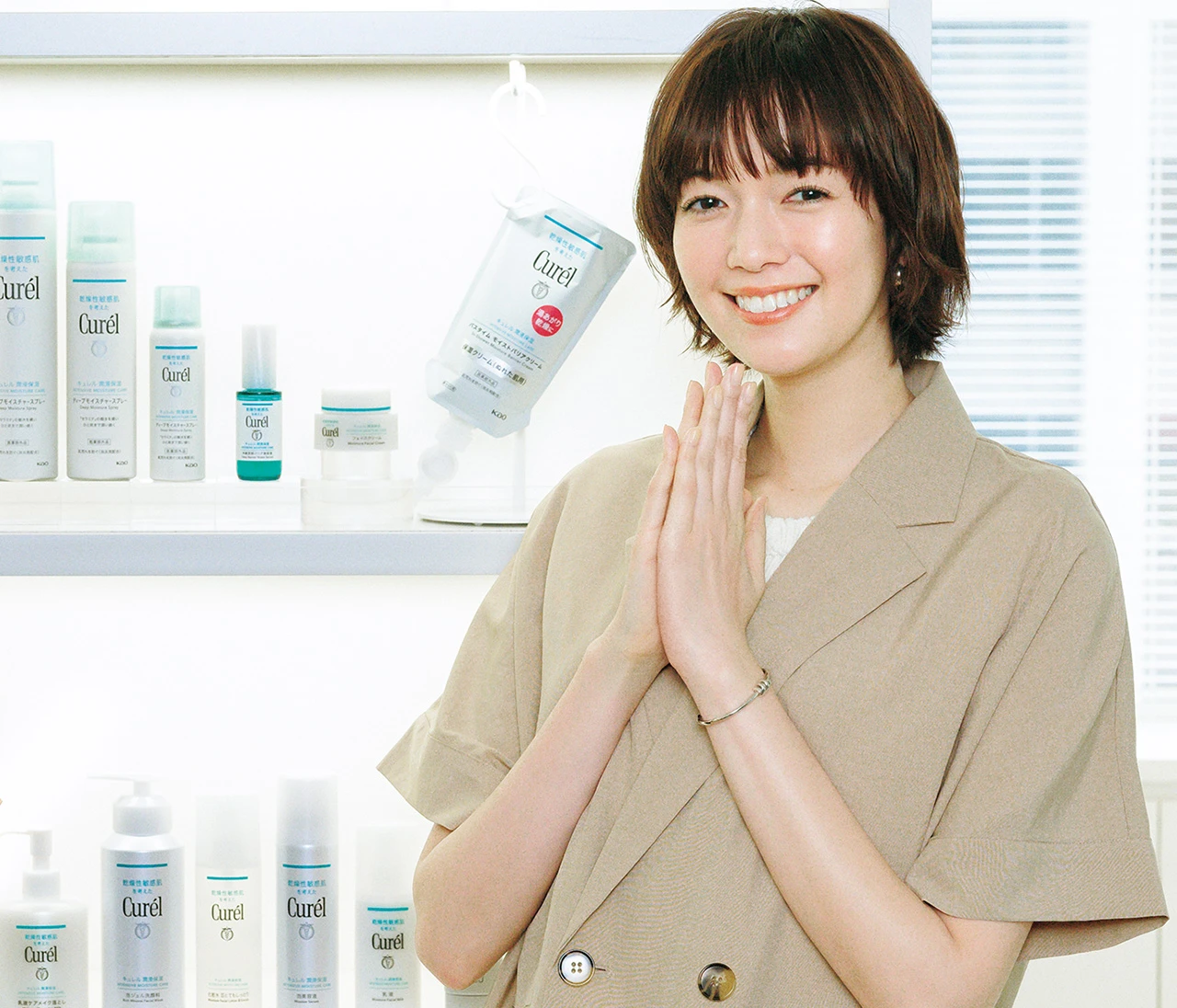 佐藤栞里が徹底リサーチ！ 『キュレル』が一年中お役立ちな理由
