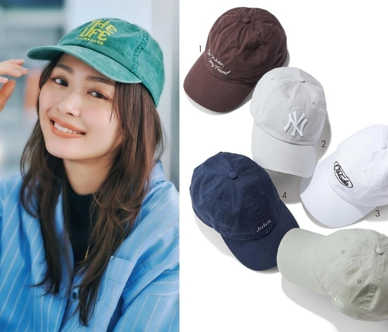 【大人のキャップがこなれるヘアアレンジ4選】前髪崩れ、汗対策まで大人がきれいにかぶれるテクニックも！