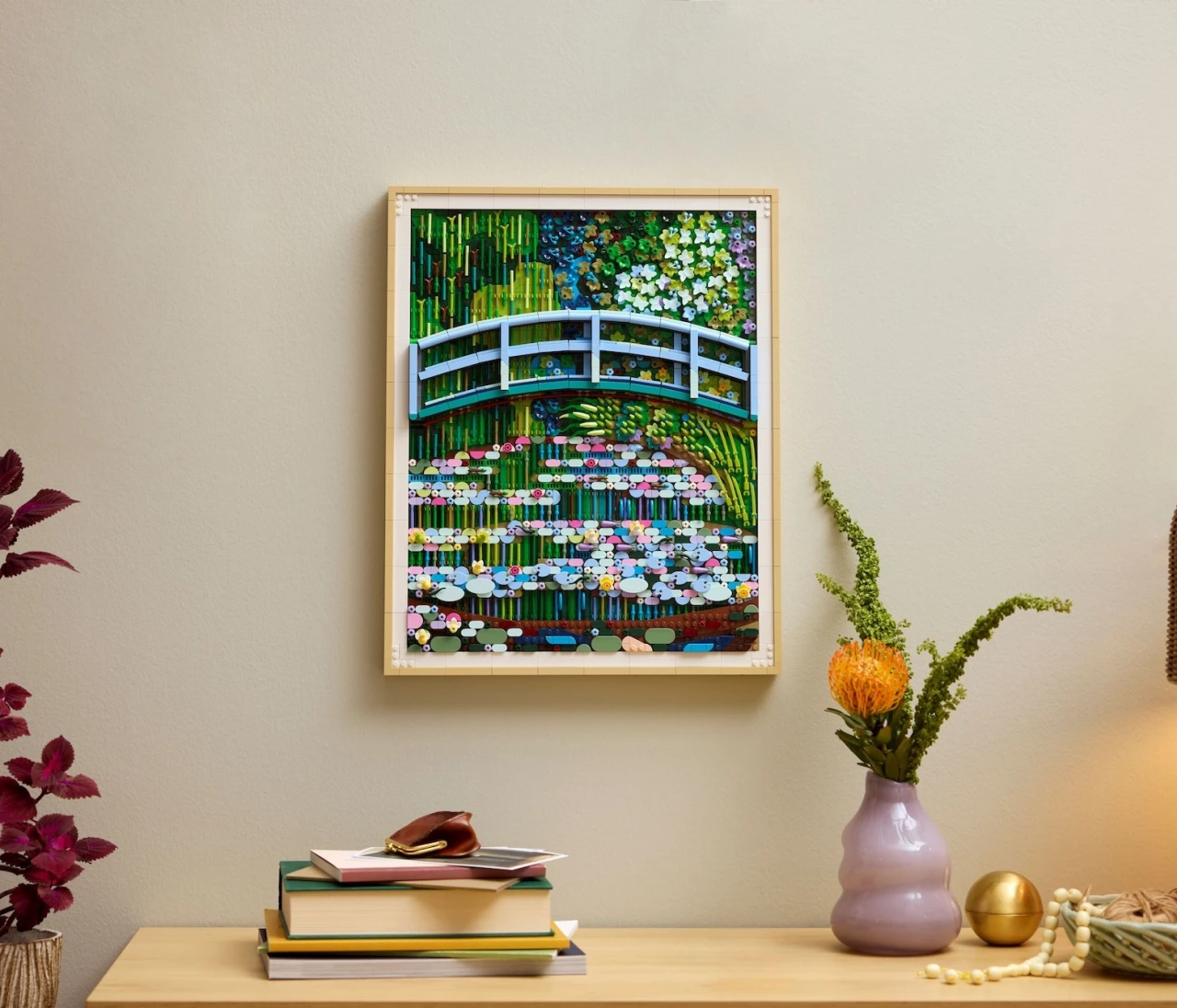 【レゴ（R）ブロック】モネの名画がインテリアに。つくる時間まで楽しめる大人のアート