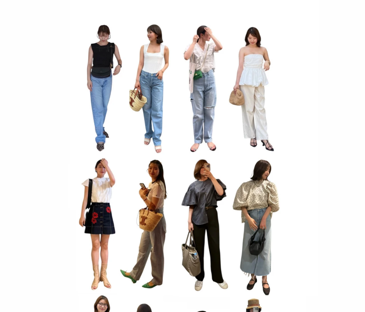 【気温30℃〜39℃】真夏に過ごすデニムLOOK BOOK　＃ファッション部
