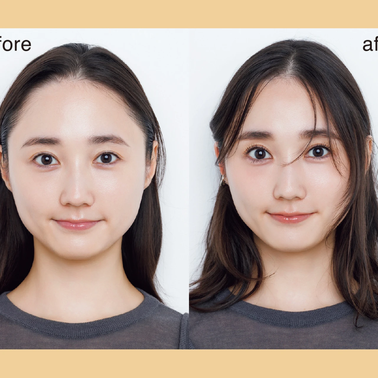 【「顔伸びた?」に効くヘアメイクの小ワザ5選】顔の上半分の間延び感を短縮!
