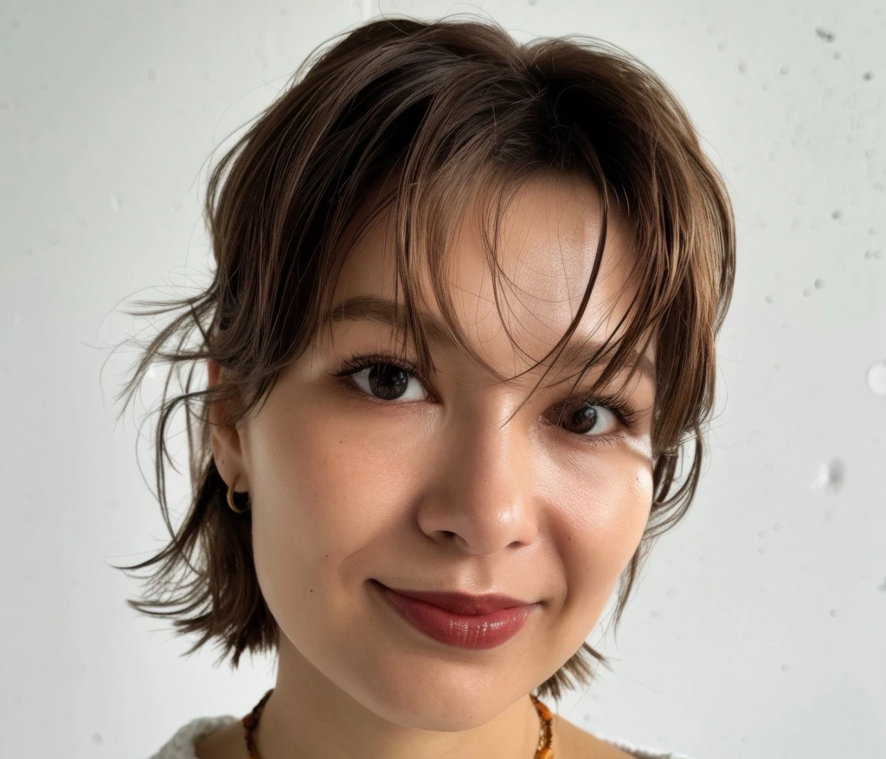 【2026年夏の湿気で髪が広がりにくいヘアアレンジ】ニュアンス感抜群！ ミニボブハーフアップ
