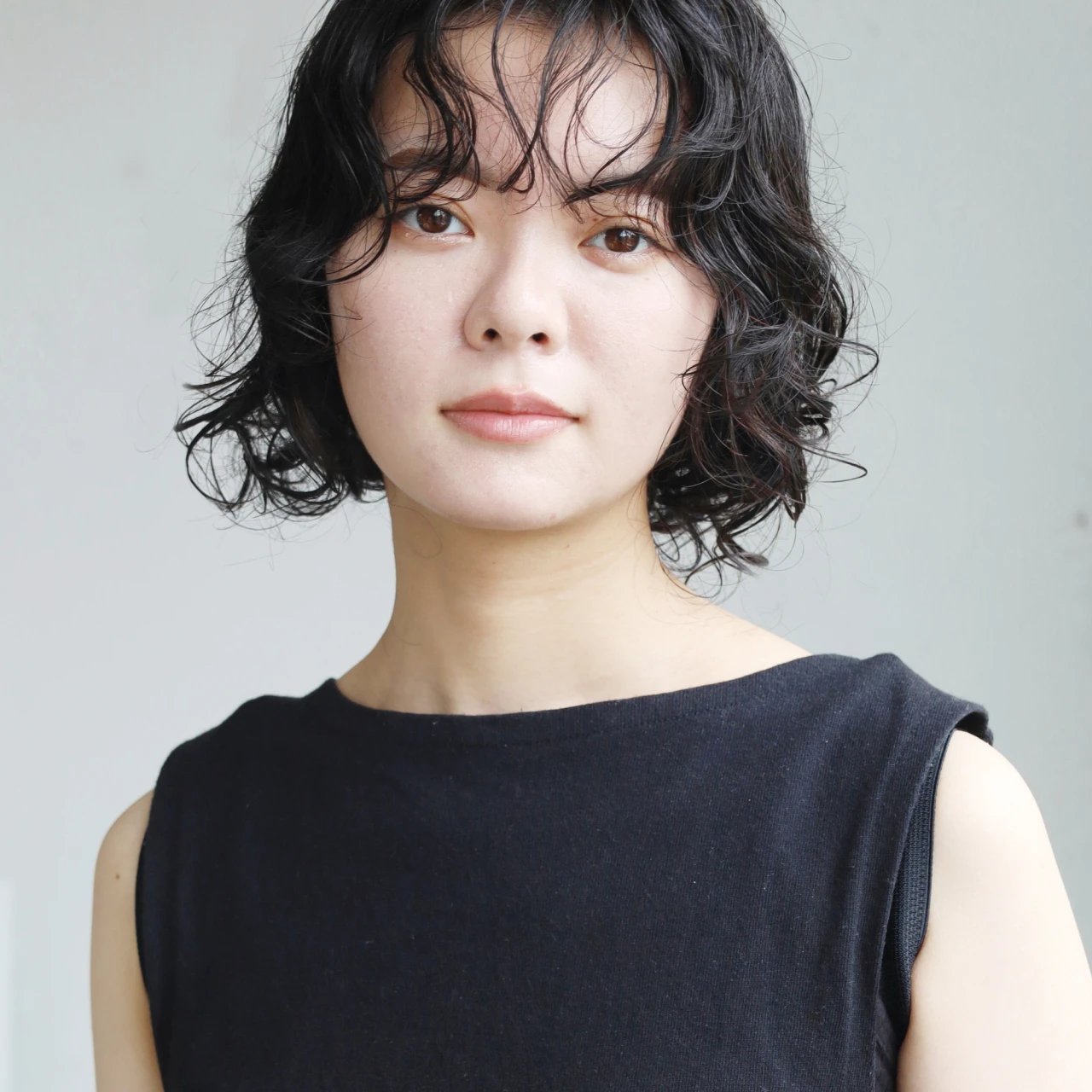 【ボブ・30代～40代大人の髪型】涼しい髪型！ウェービーボブ