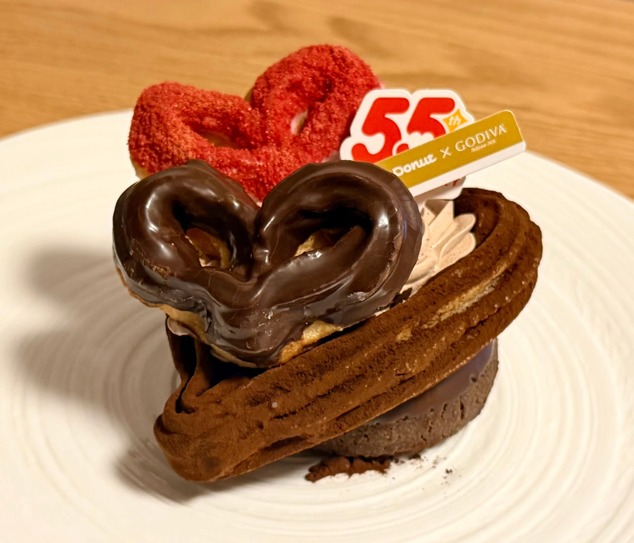 【ミスド×ゴディバ】ネットオーダー限定「トリオハート」を最速レポ！3つのハートが可愛すぎる完売必至の新作
