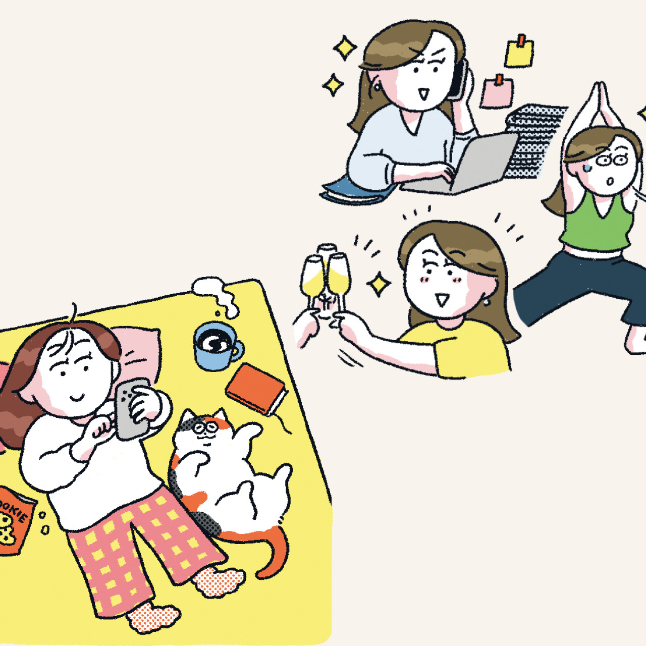こんな休み方はNG！ 休むほうが疲れるor休まないと疲れる…あなたの「休み方の正解」はどっち？