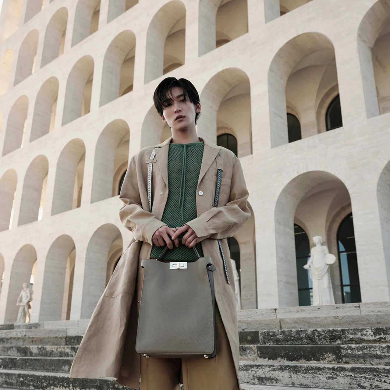 「フェンディ」初となるジャパンメンズブランドアンバサダーにSnow Manの目黒蓮さんを起用！最新ビジュアルを公開