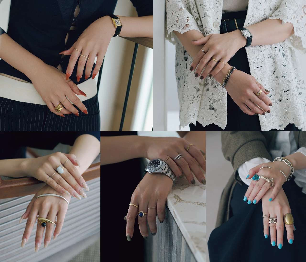 素敵な人はリングの重ねづけを楽しんでいる！おしゃれプロ5人のお気に入りリングコーデ公開