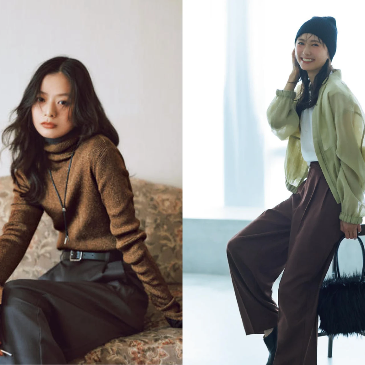 【2025年秋冬】今着たい! 大人女子ブラウンコーデ21選。 トップス・ボトムス別に最旬着こなしを。