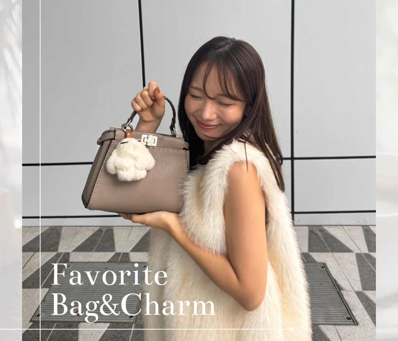 【お気に入りバッグ＆チャーム】上品さと可愛らしさをひとさじ。FENDI×Floats!の相愛コンビ♡#ファッション部