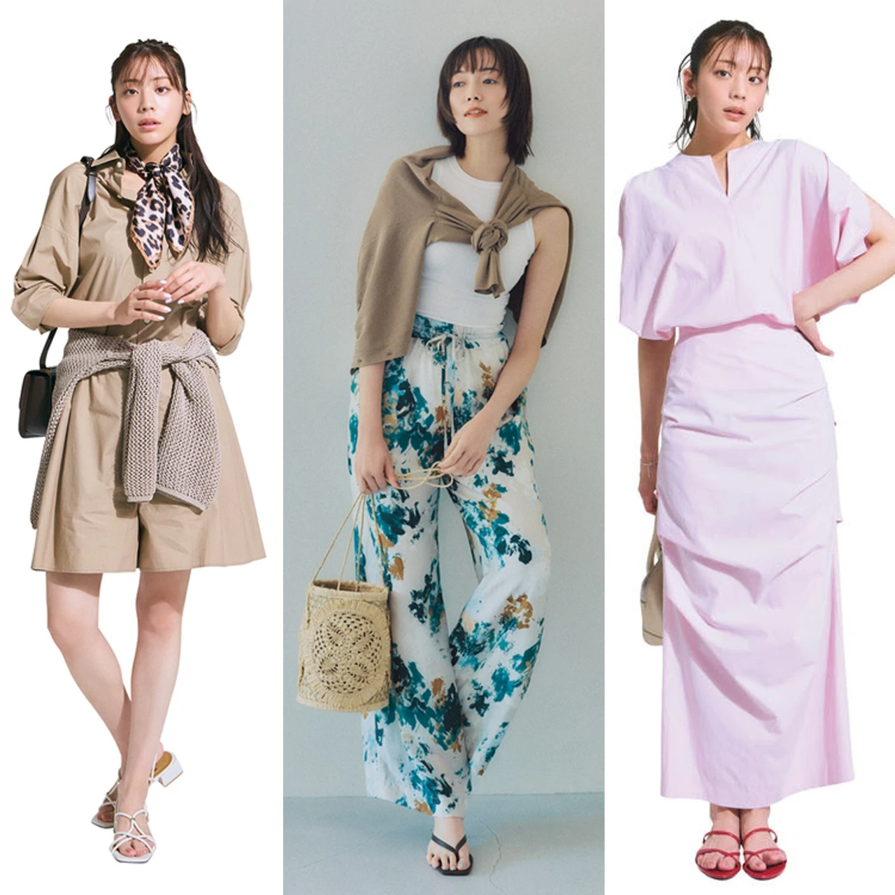 猛暑に負けないおしゃれコーデ7選【BAILAの1週間コーデまとめ】