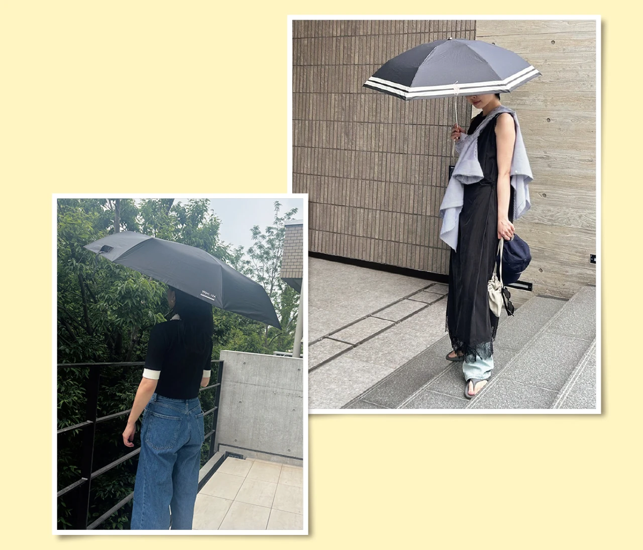 スタイリストやライターの愛用品はこれ！【大人の紫外線対策SNAP】猛暑にマストな日傘、晴雨兼用や男女ともに使いやすいデザインが豊富！