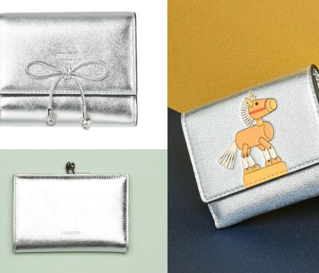 【2026年 最注目のブランド財布】ジミー チュウ、ジル サンダー、アニヤ・ハインドマーチ。ハッピーを引き寄せる「シルバー」財布3選