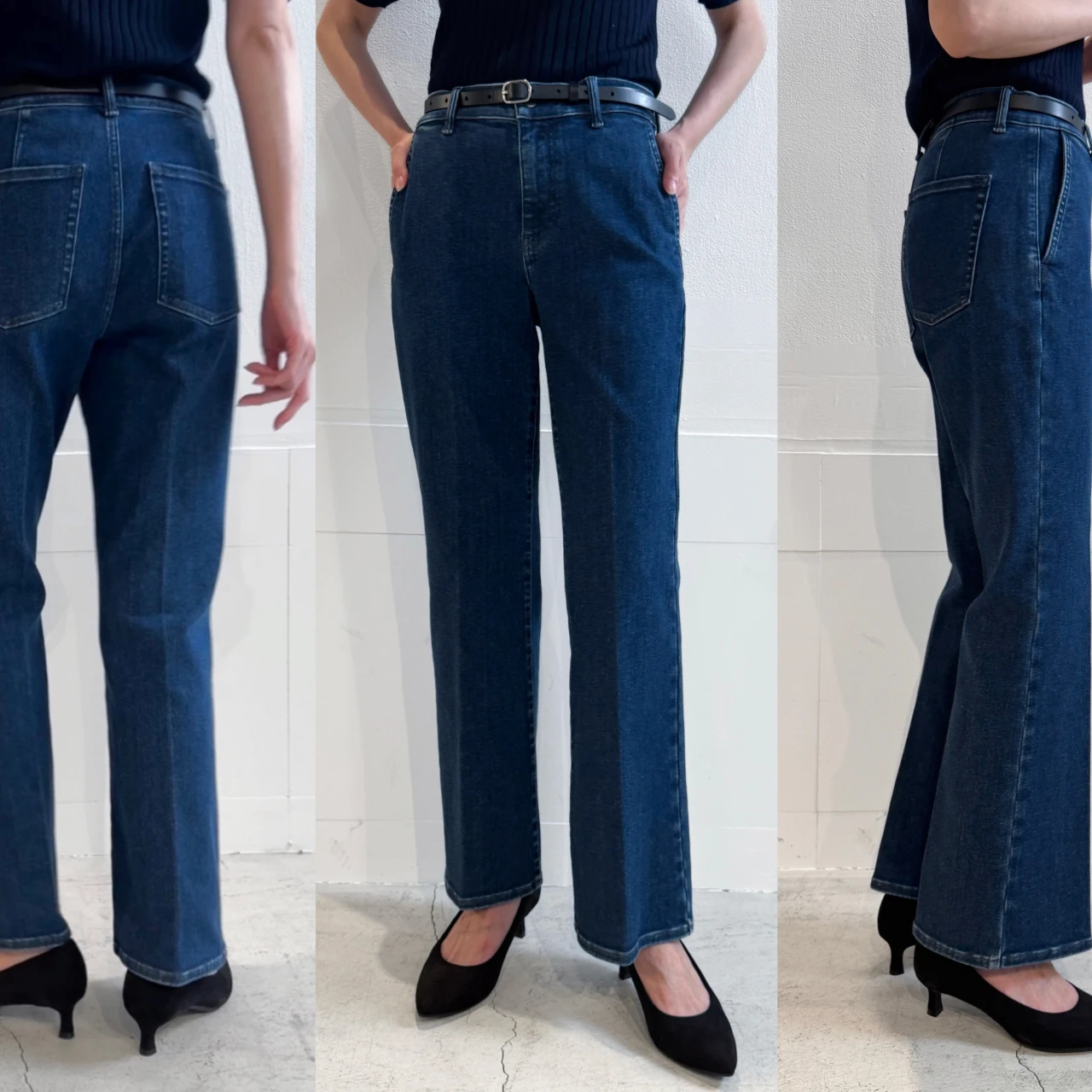【全色レポ】これぞ神シルエット!ユニクロ新作「スリムフレアトラウザージーンズ」は絶対買い