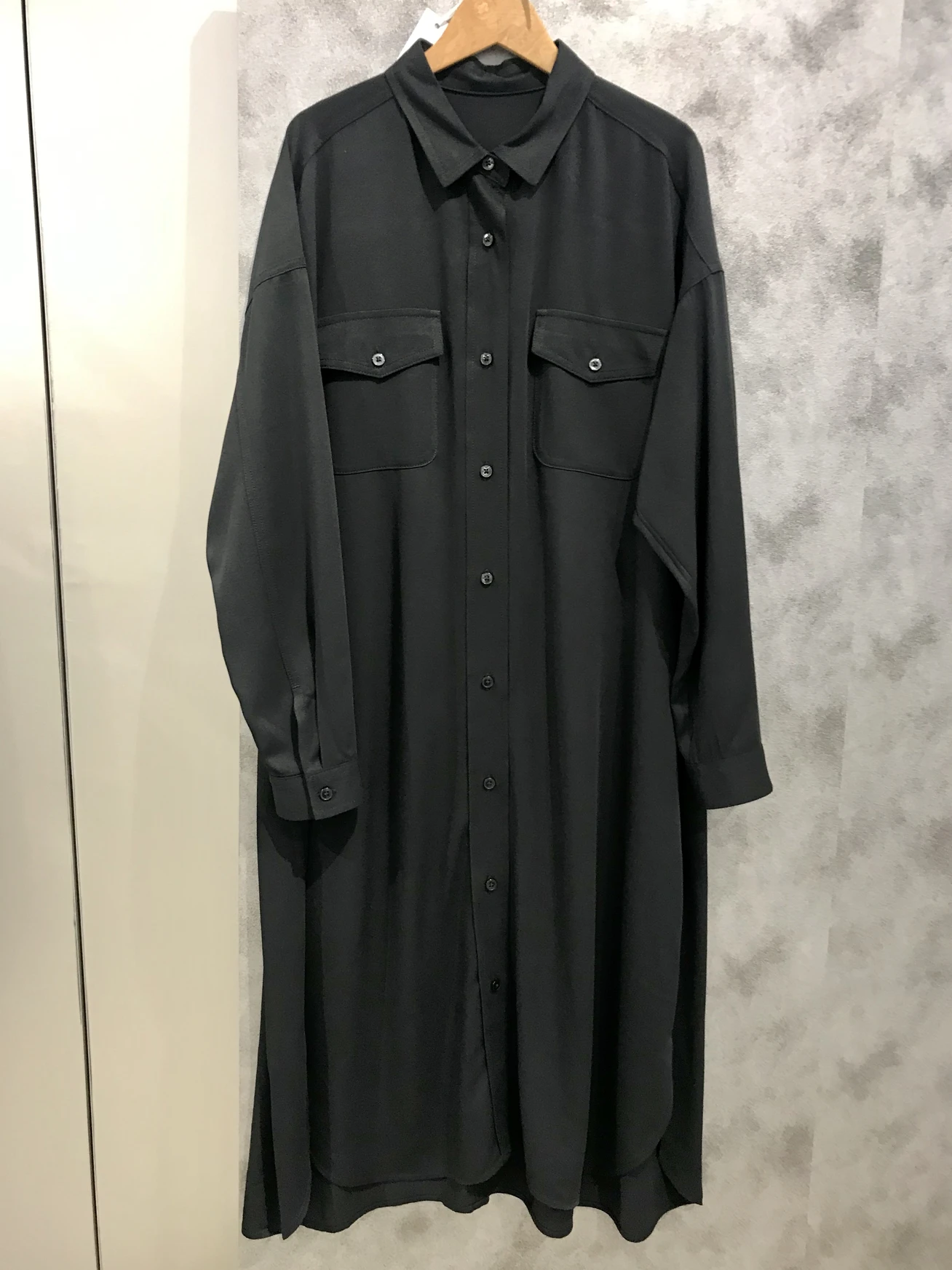 ワークシャツワンピース¥2990/ジーユー(GU)