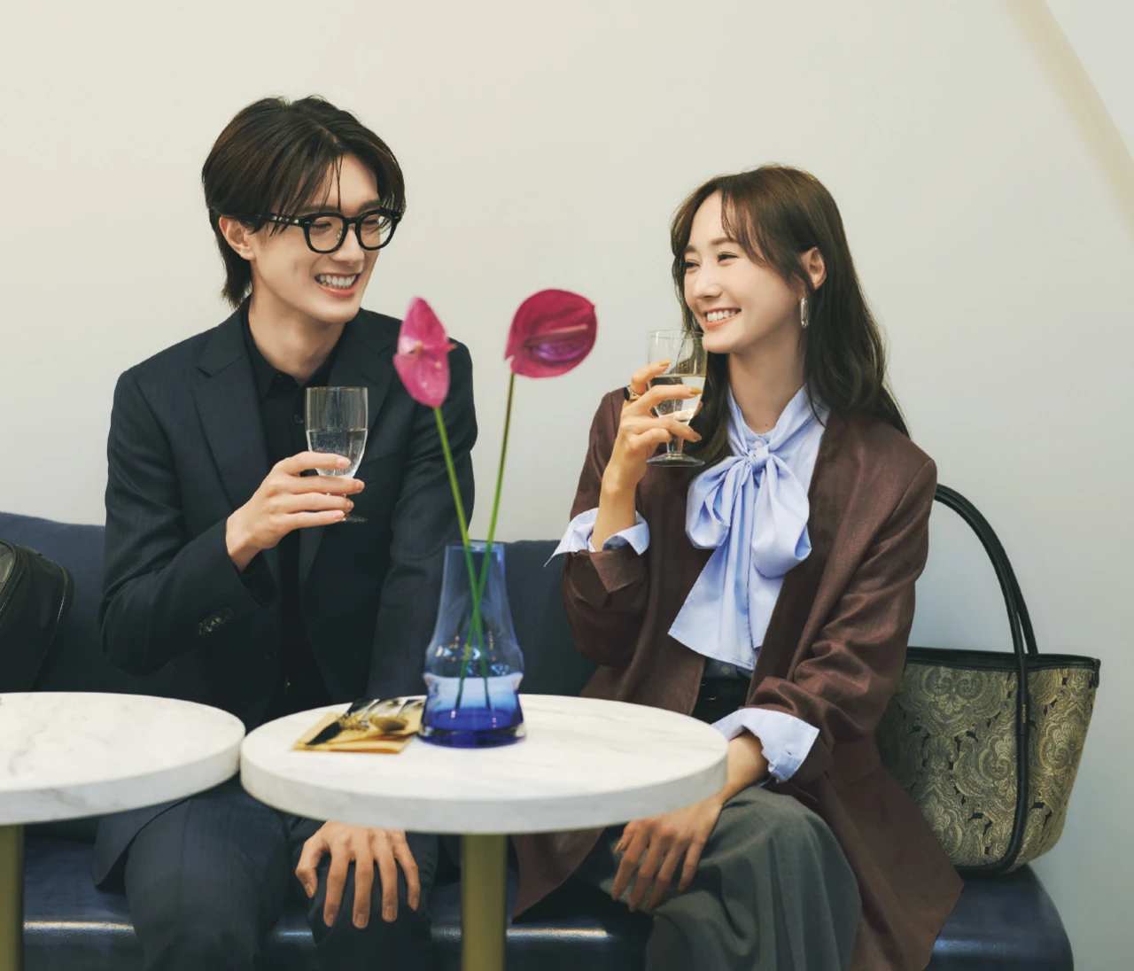 山中柔太朗さん登場！春のお仕事コーデは3枚の「可愛げシャツ」着回しで好印象に