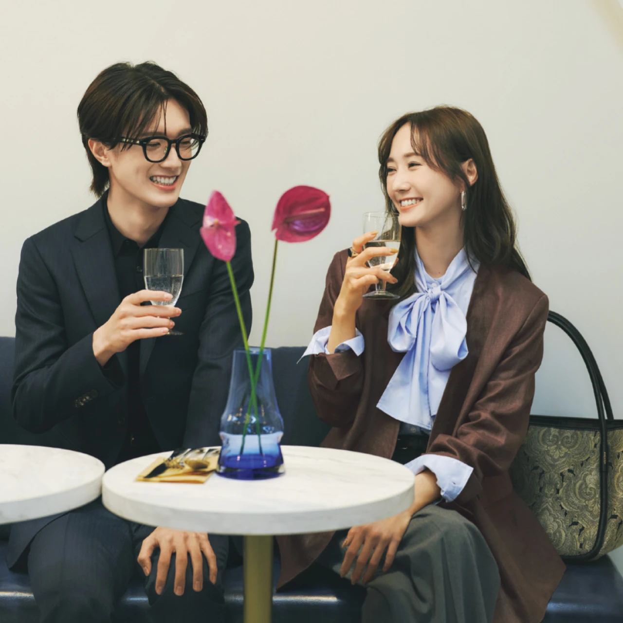 山中柔太朗さん登場！春のお仕事コーデは3枚の「可愛げシャツ」着回しで好印象に