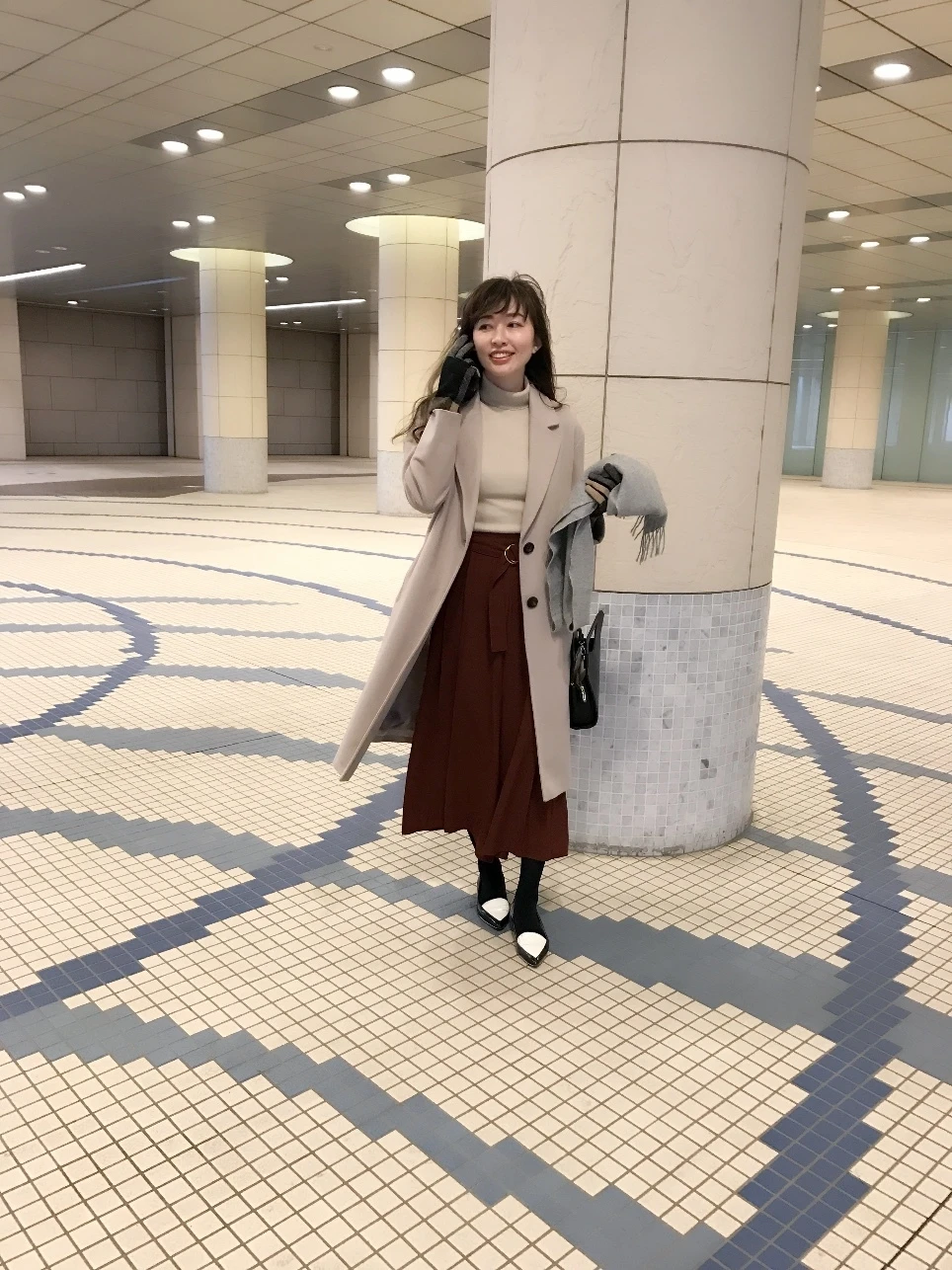 しまむらテラコッタパンツでいつもの雰囲気をチェンジ