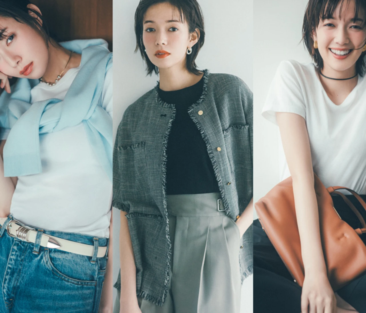 BAUM UND PFERDGARTEN フリンジデニムパンツ 川口春奈さん着用