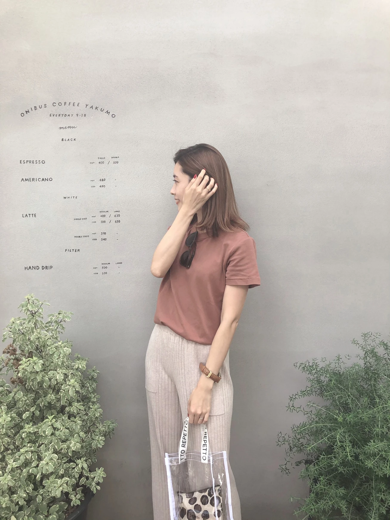 UNIQLOのベイクドカラーTシャツ着回しコーデ❤︎_9