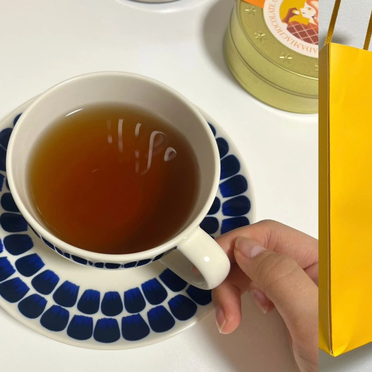 紅茶時間がちょっと特別に。アラビア「24h トゥオキオ」のカップ＆ソーサー