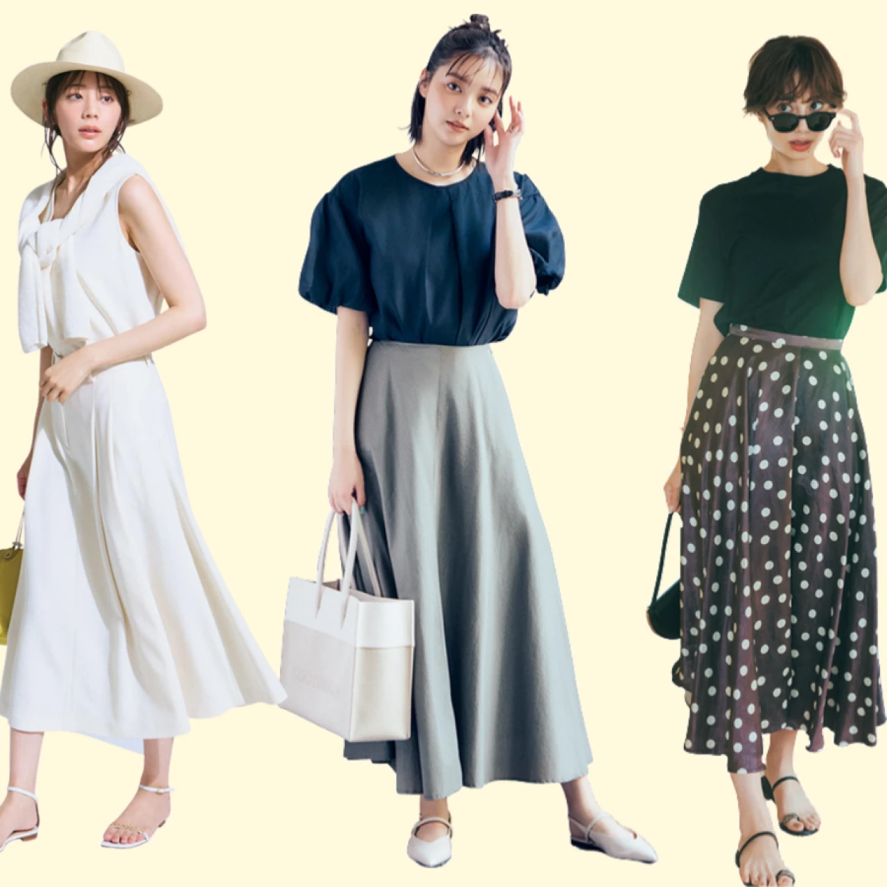 【最新】大人女子 ミモレ丈スカートコーデ30選。今秋は“ミモレ丈”が働く大人女子の味方