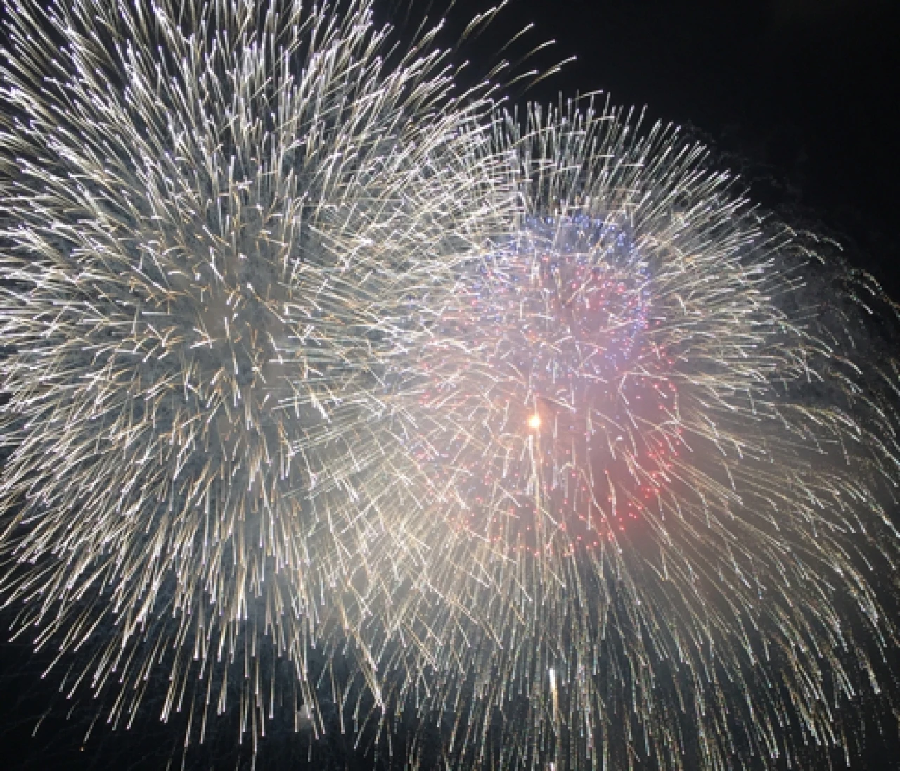 もう今年の花火は大満足です(^o^)！