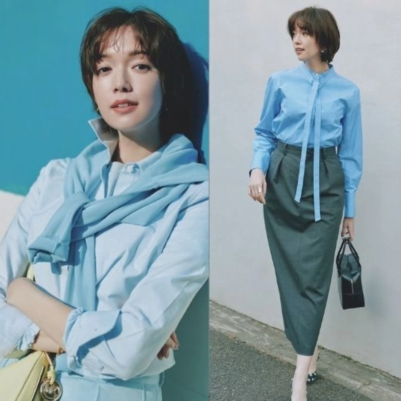 まとうだけで好印象！2026最新「サックスブルー」コーデ＆小物まとめ