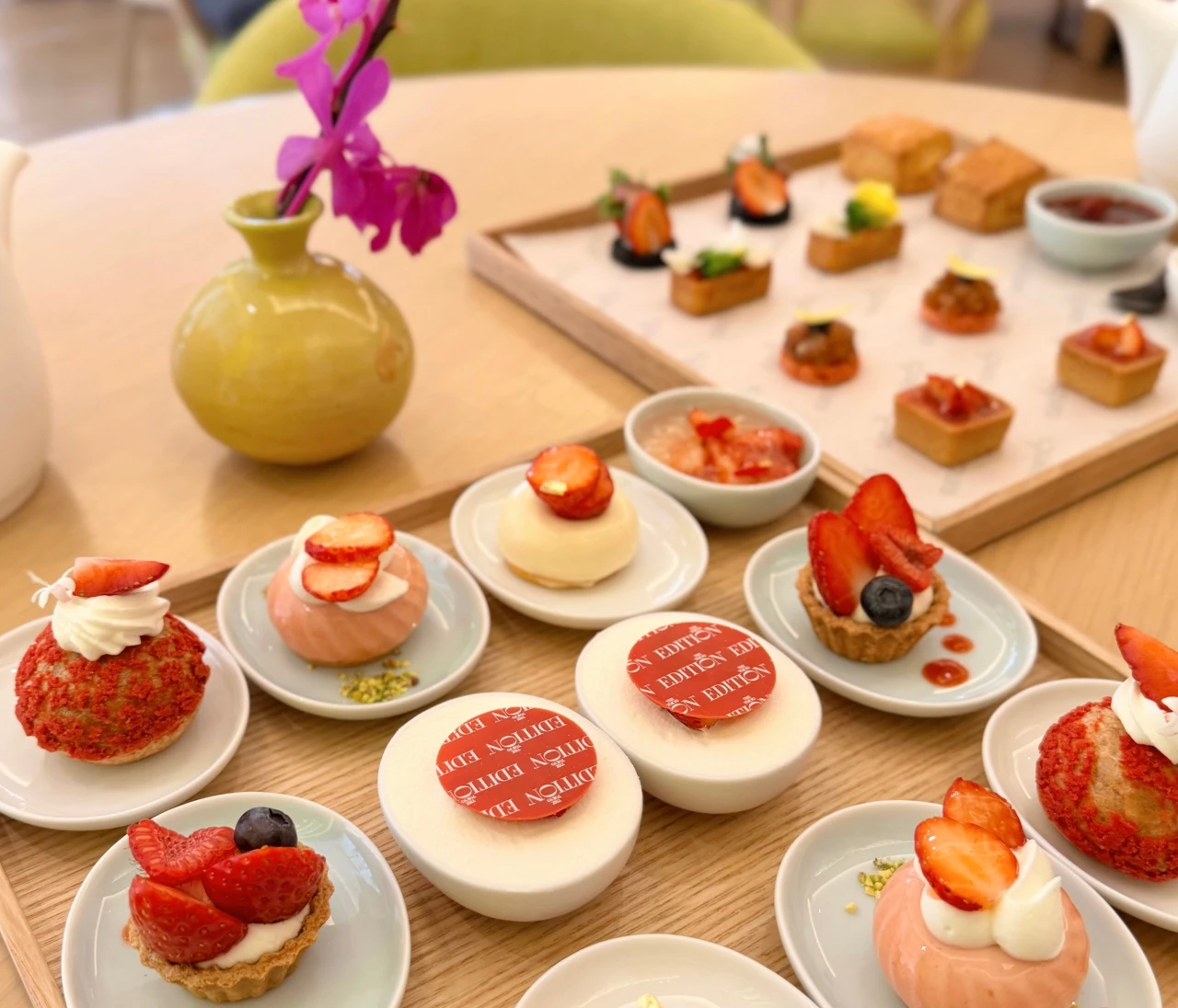 【東京エディション銀座】苺づくしのアフタヌーンティー♡5/11までの期間限定