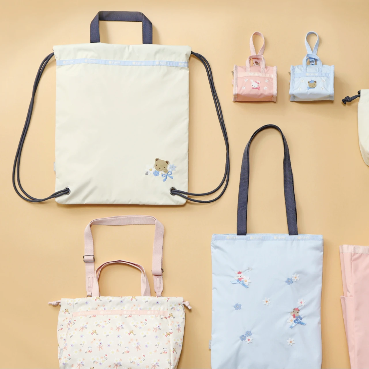 【LeSportsac×familiar（レスポートサック×ファミリア）】フラワーをテーマにしたコラボ最新作が登場！