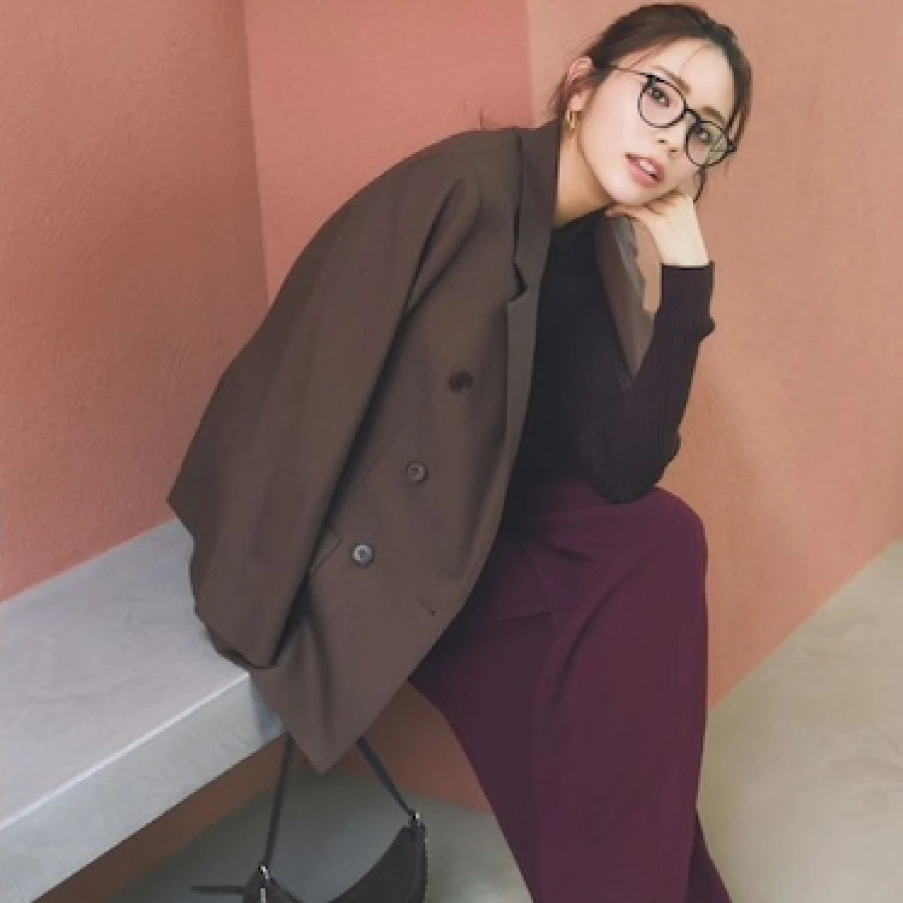 【早めに買うべき秋冬ジャケット】まずは旬色ブラウンのテーラードジャケットを選んで