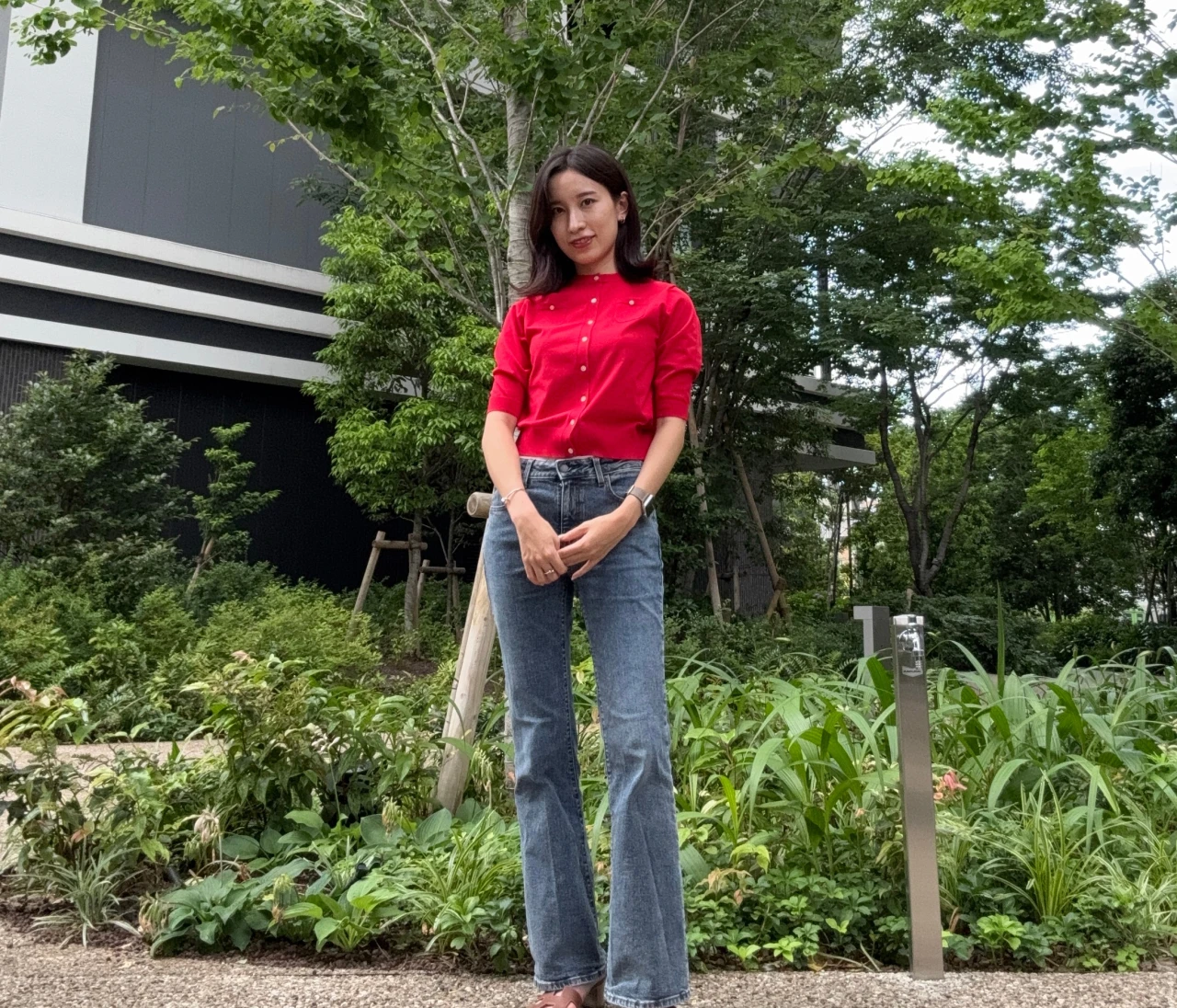 【GU】骨格ウェーブ大優勝デニムで晩夏のコーデ