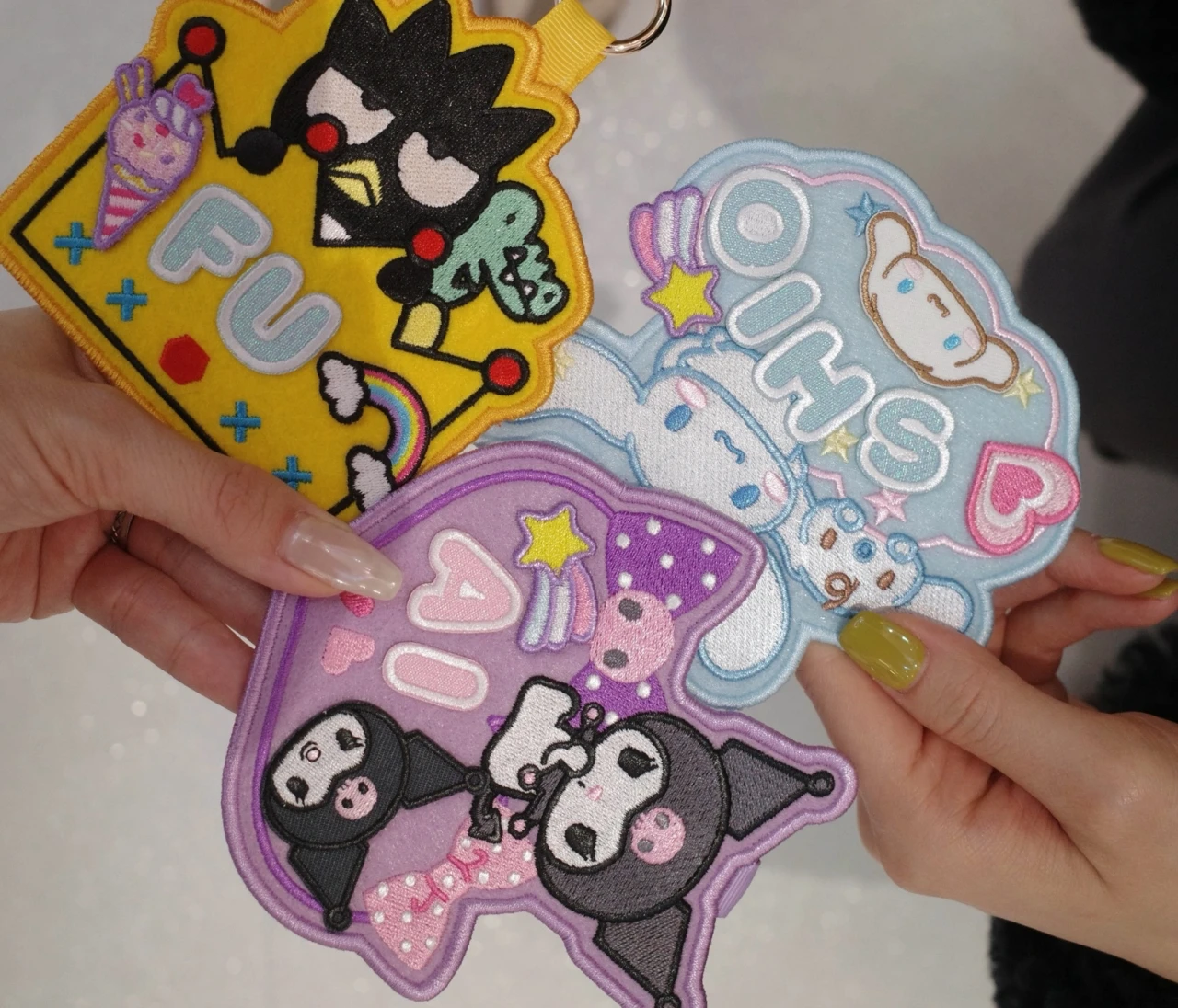 【日本初】原宿サンリオショップで作る可愛いワッペンデコ♡